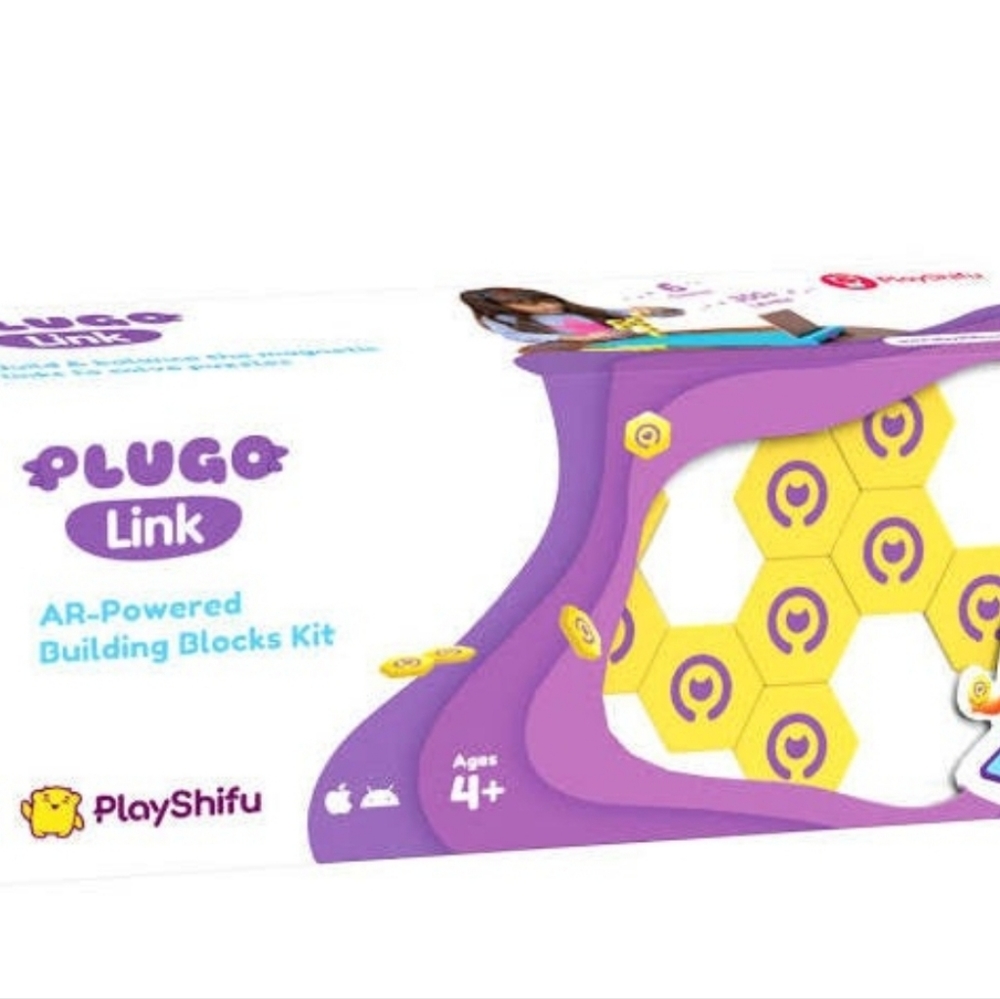 Shifu Plugo Link Building Blocks Kit Ages 4+ Augmented Reality STEM Puzzle Game